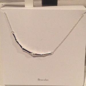 NIB Ava and Aidan silver bracelet